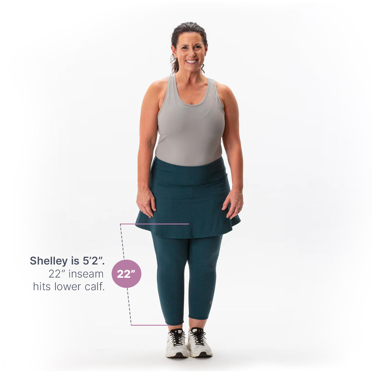 15" Summit Skirted Leggings w/Pockets