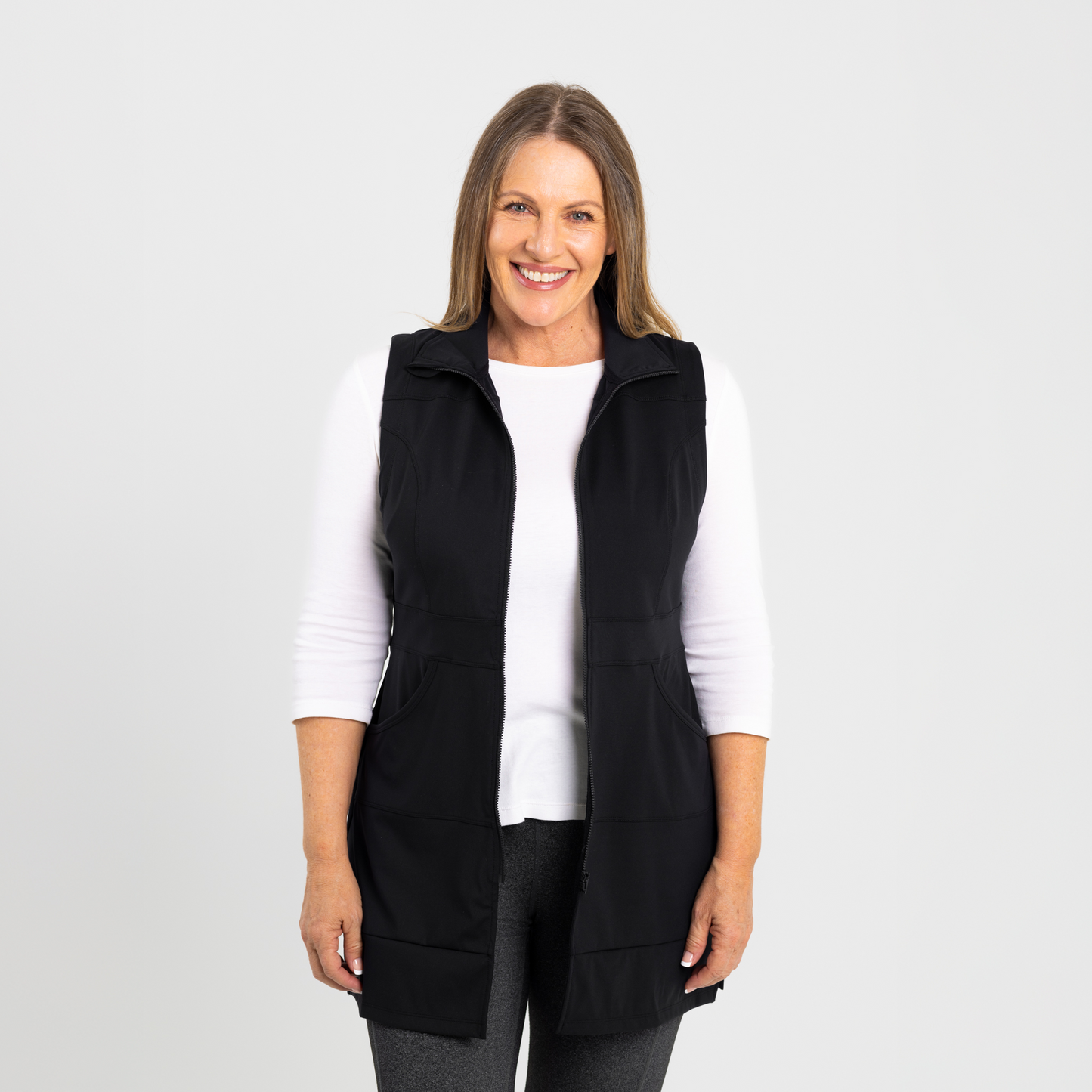 Carefree Lightweight Long Vest