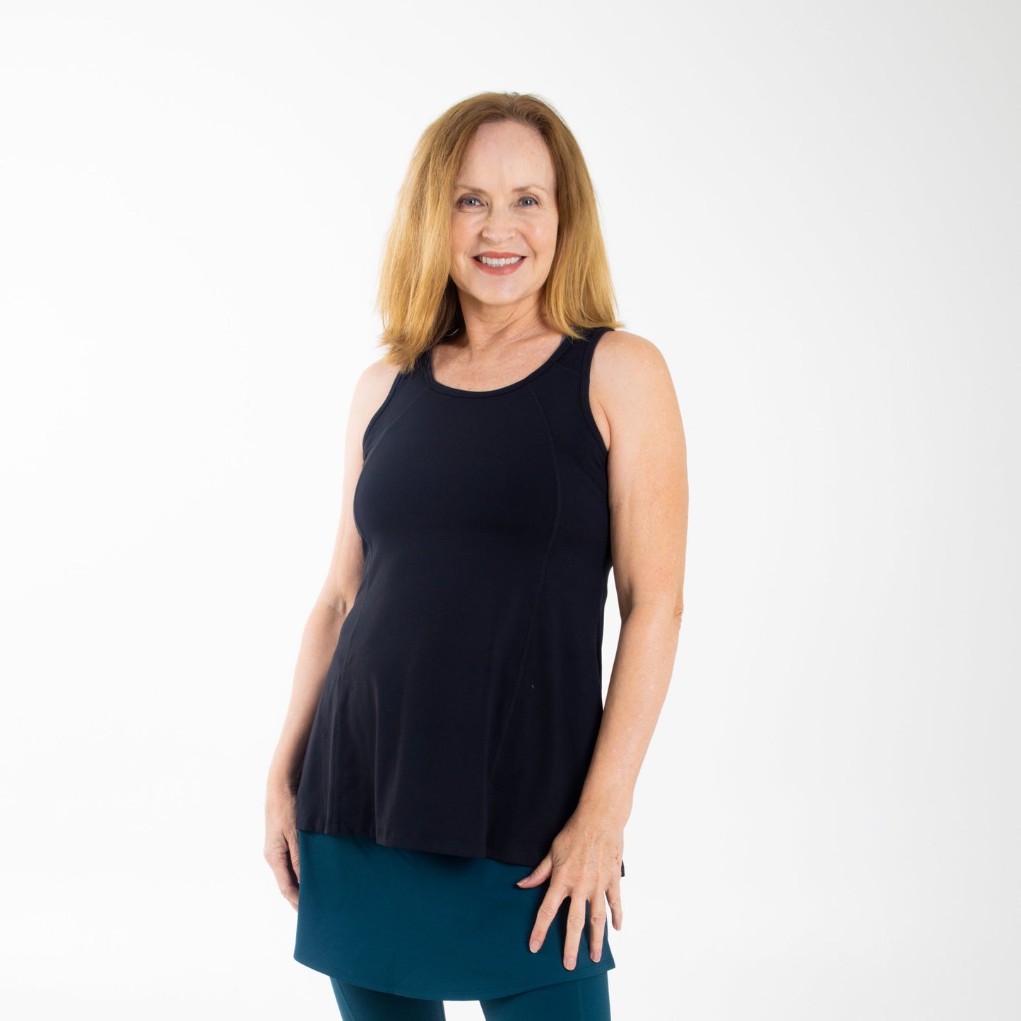 Anti-Muffin-Top Flowy Tank Top