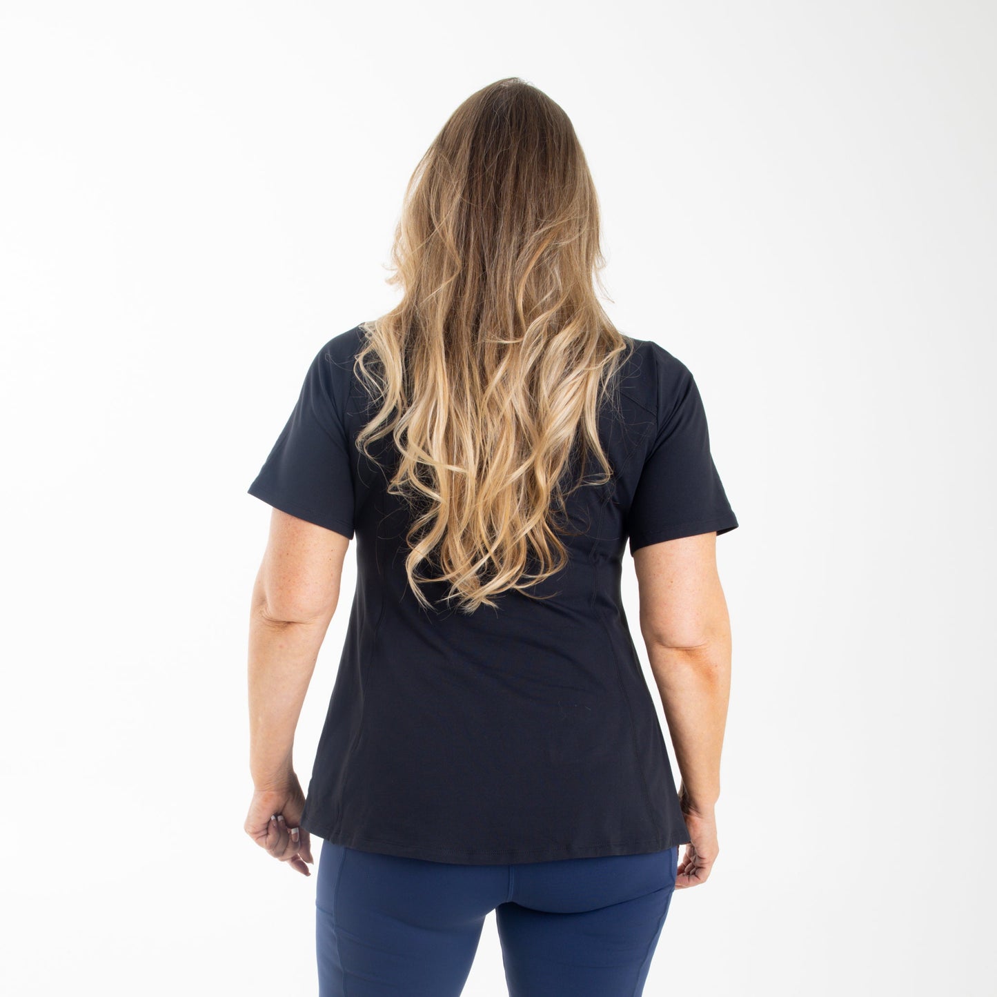 Anti-Muffin-Top Flowy Tee