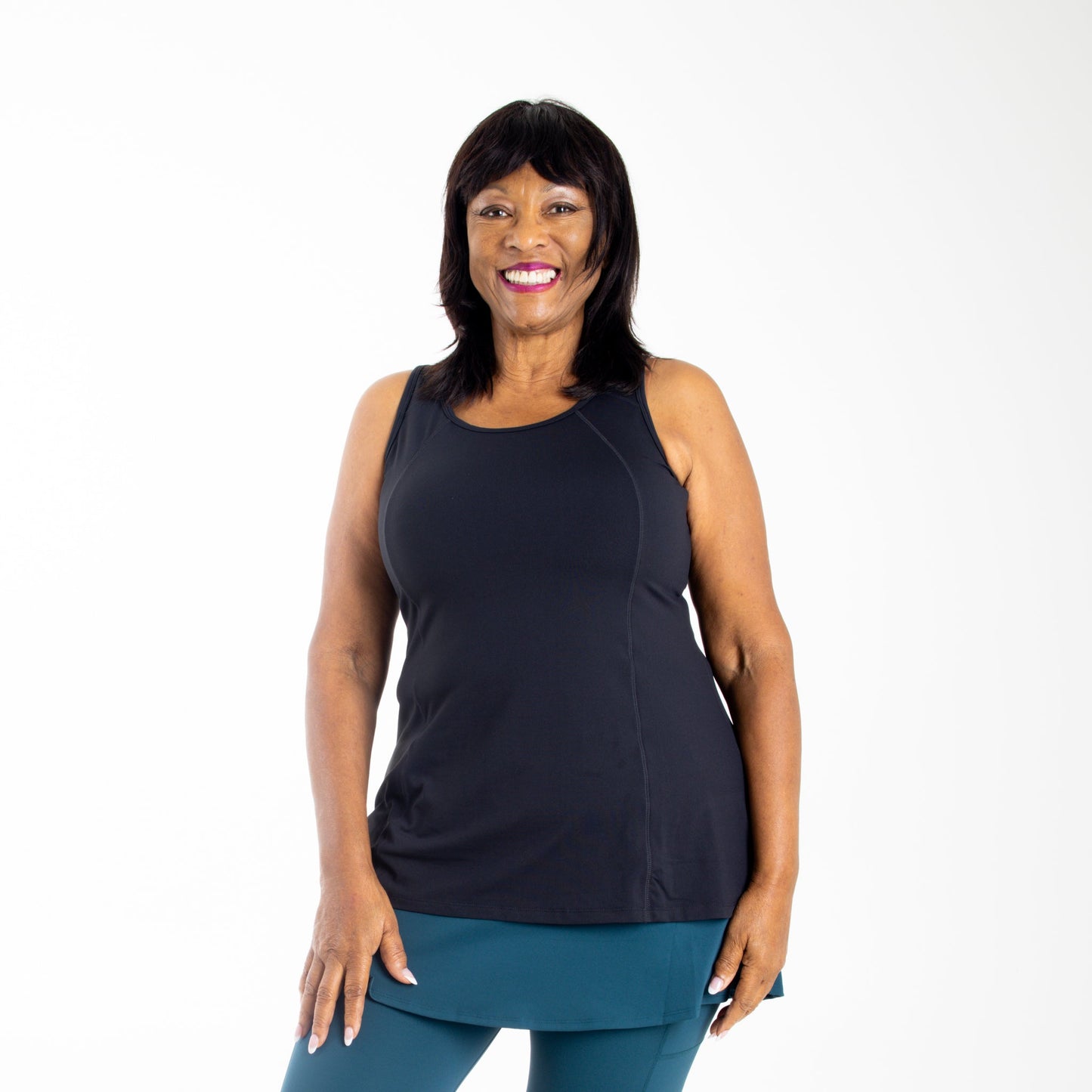 Anti-Muffin-Top Flowy Tank Top