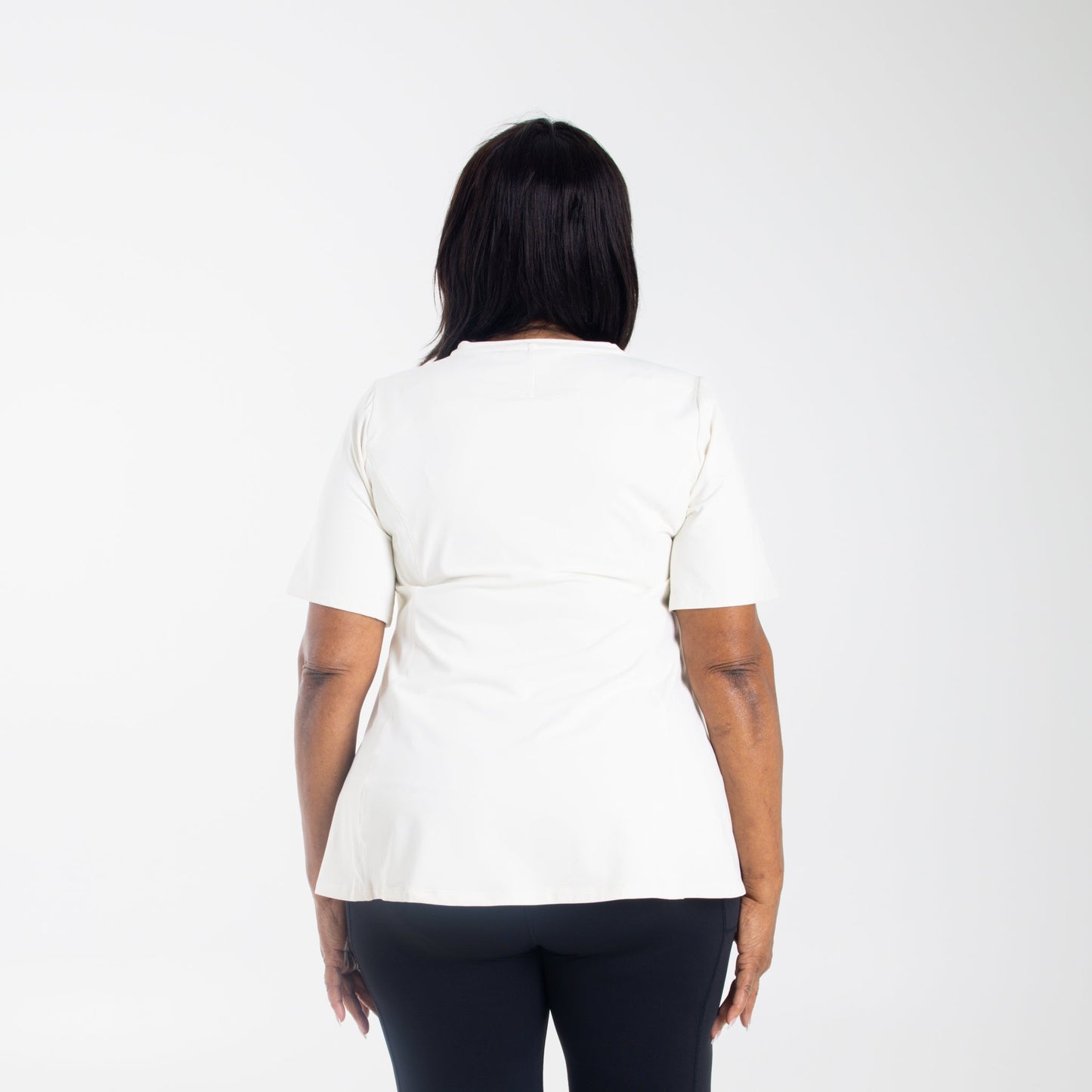 Anti-Muffin-Top Flowy Tee
