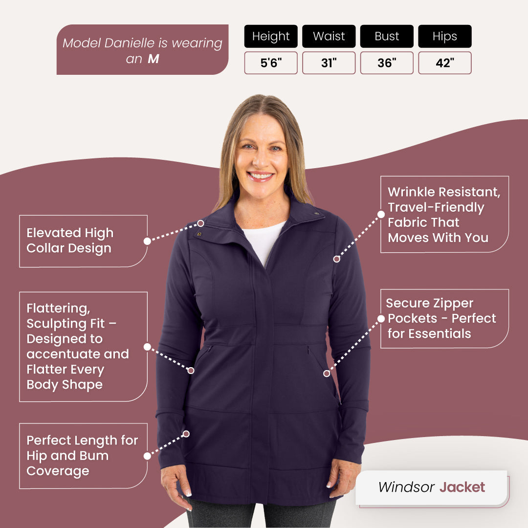 Windsor Long Travel Jacket (Sizes Small to Large)